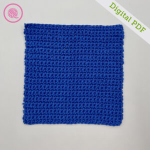 PDF: Crochet Easy Basic Dishcloth - Image 3
