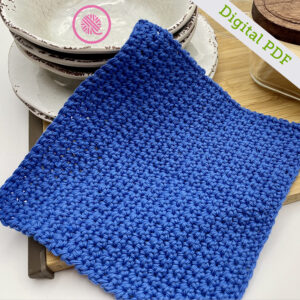 PDF: Crochet Easy Basic Dishcloth - Image 2