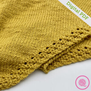 PDF: Needle Knit Grandma's Eyelet Blanket - Image 6