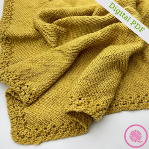 PDF: Needle Knit Grandma's Eyelet Blanket - Image 4
