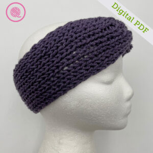 PDF: Loom Knit Twisted Headband - Image 5