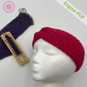 PDF: Loom Knit Twisted Headband - Image 2