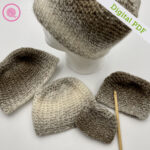 PDF: Crochet Easy Linen Stitch Hat
