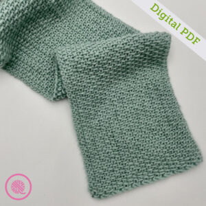 PDF: Loom Knit Linen Scarf - Image 2
