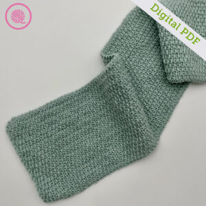PDF: Loom Knit Linen Scarf - Image 3