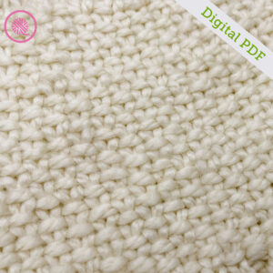 PDF: Needle Knit Linen Stitch Hat - Image 4