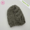 PDF: Needle Knit Cabled Linen Hat - Image 4
