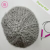 PDF: Needle Knit Cabled Linen Hat - Image 3
