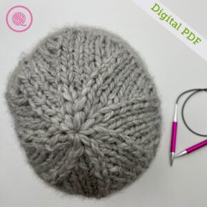 PDF: Needle Knit Cabled Linen Hat - Image 3
