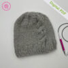 PDF: Needle Knit Cabled Linen Hat - Image 2