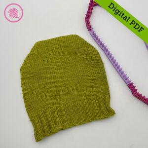 PDF: Loom Knit Nordic Style Hat