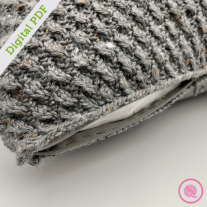 PDF: Loom Knit Ripple Twist Pillow - Image 4