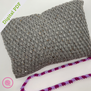 PDF: Loom Knit Ripple Twist Pillow - Image 2