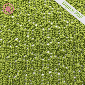 PDF: Loom Knit Lacy Placemat - Image 3