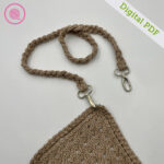 PDF: Needle Knit I-Cord Braided Handle/Strap