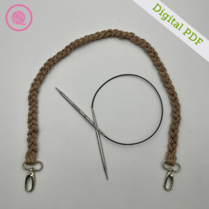 PDF: Needle Knit I-Cord Braided Handle/Strap - Image 2