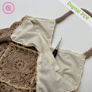 PDF: Crochet Sunflower Bag - Image 5