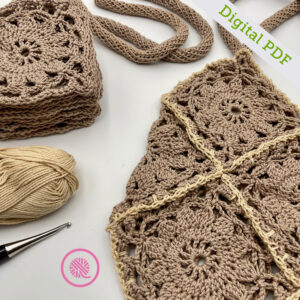 PDF: Crochet Sunflower Bag - Image 4