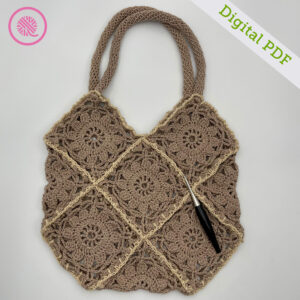 PDF: Crochet Sunflower Bag - Image 2