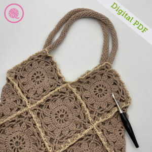 PDF: Crochet Sunflower Bag - Image 3