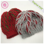 PDF: Loom Knit Twisted Brioche Slouchy Tam