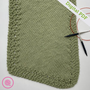 PDF: Needle Knit Grandma's Rectangle Blanket - Image 3