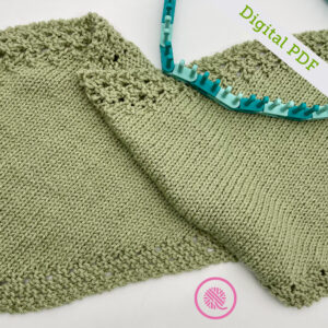 PDF: Loom Knit Grandma's Rectangle Blanket - Image 2