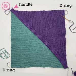 loomknit pie carrier assembly