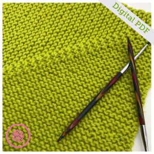 PDF: Needle Knit Traditional Mitered Square (Solid) - Image 4