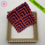 PDF: Woven Four Corners Potholder