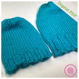 PDF: Loom Knit Basic Beanie (Multiple Sizes) - Image 2