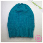 PDF: Loom Knit Basic Beanie (Multiple Sizes)