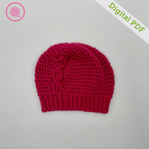 PDF: Crochet Worsted Cabled Hats - Image 4