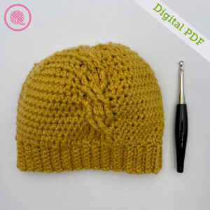 PDF: Crochet Cabled Hats - Image 3