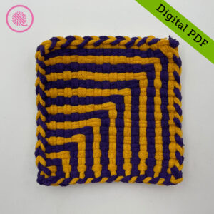 PDF: Woven Corners Potholder - Image 3