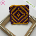PDF: Woven Twill Diamond Potholder