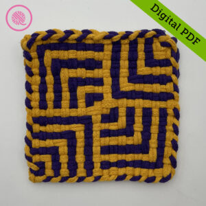PDF: Woven Diverging Corners Potholder - Image 3
