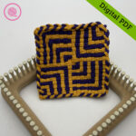 PDF: Woven Diverging Corners Potholder
