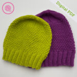 PDF: Loom Knit Elizabeth Hat