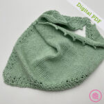 PDF: Loom Knit Grandma's Eyelet Shawl