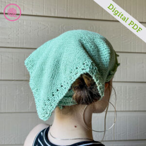 PDF: Loom Knit Grandma's Eyelet Shawl - Image 4