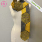 PDF: Woven Hexagon Scarf