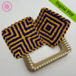 PDF: Woven Noughts and Crosses Potholder