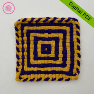 PDF: Woven Noughts and Crosses Potholder - Image 2