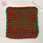 PDF: Woven Tabby Potholder