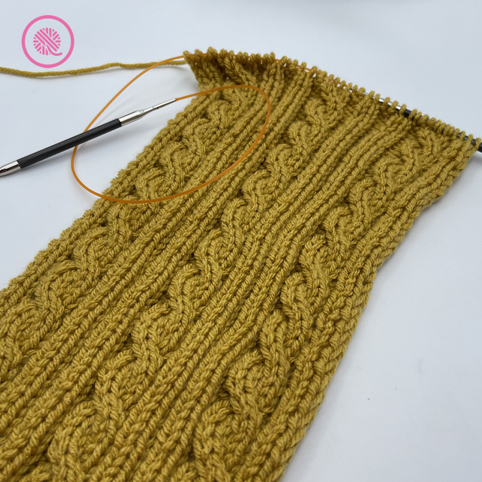 Cozy Alert: Chunky Needle Knit Rope Cable Cowl! - GoodKnit Kisses