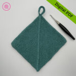 PDF: Crochet Classic Double Thick Potholder Pattern