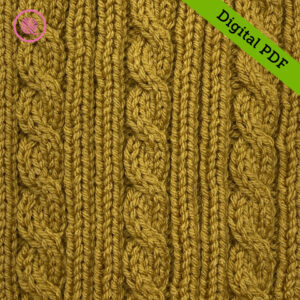 PDF: Loom Knit Rope Cable Cowl Pattern - Image 4