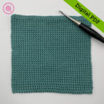 PDF: Crochet Easy Thermal Potholder Pattern
