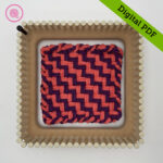 PDF: Woven Basketweave Steps Potholder